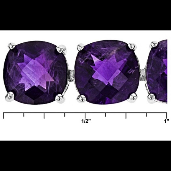 AFRICAN AMETHYST BRACELET - Picture 4 of 12